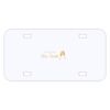 Personalized 3 X 6 Heavy Duty Plastic License Plate Thumbnail