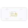 Personalized 3 X 6 Heavy Duty Plastic License Plate Thumbnail