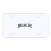 Personalized 3 X 6 Heavy Duty Plastic License Plate Thumbnail