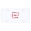 Personalized 3 X 6 Heavy Duty Plastic License Plate Thumbnail