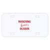 Personalized 3 X 6 Heavy Duty Plastic License Plate Thumbnail