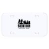 Personalized 3 X 6 Heavy Duty Plastic License Plate Thumbnail