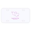Personalized 3 X 6 Heavy Duty Plastic License Plate Thumbnail