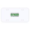Personalized 3 X 6 Heavy Duty Plastic License Plate Thumbnail