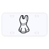 Personalized 3 X 6 Heavy Duty Plastic License Plate Thumbnail