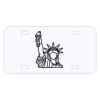 Personalized 3 X 6 Heavy Duty Plastic License Plate Thumbnail