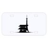 Personalized 3 X 6 Heavy Duty Plastic License Plate Thumbnail