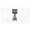 Personalized 3 X 6 Heavy Duty Plastic License Plate Thumbnail