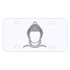 Personalized 3 X 6 Heavy Duty Plastic License Plate Thumbnail