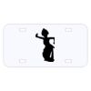 Personalized 3 X 6 Heavy Duty Plastic License Plate Thumbnail