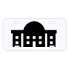Personalized 3 X 6 Heavy Duty Plastic License Plate Thumbnail