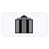 Personalized 3 X 6 Heavy Duty Plastic License Plate Thumbnail