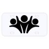 Personalized 3 X 6 Heavy Duty Plastic License Plate Thumbnail