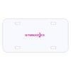 Personalized 3 X 6 Heavy Duty Plastic License Plate Thumbnail