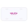 Personalized 3 X 6 Heavy Duty Plastic License Plate Thumbnail