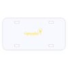 Personalized 3 X 6 Heavy Duty Plastic License Plate Thumbnail