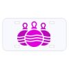 Personalized 3 X 6 Heavy Duty Acrylic / Plastic License Plate Thumbnail