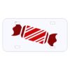 Personalized 3 X 6 Heavy Duty Acrylic / Plastic License Plate Thumbnail