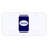 Personalized 3 X 6 Heavy Duty Acrylic / Plastic License Plate Thumbnail