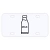 Personalized 3 X 6 Heavy Duty Acrylic / Plastic License Plate Thumbnail
