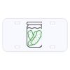 Personalized 3 X 6 Heavy Duty Acrylic / Plastic License Plate Thumbnail