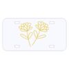 Personalized 3 X 6 Heavy Duty Acrylic / Plastic License Plate Thumbnail