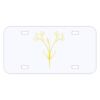 Personalized 3 X 6 Heavy Duty Acrylic / Plastic License Plate Thumbnail