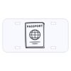 Personalized 3 X 6 Heavy Duty Acrylic / Plastic License Plate Thumbnail
