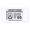 Personalized 3 X 6 Heavy Duty Acrylic / Plastic License Plate Thumbnail