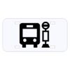 Personalized 3 X 6 Heavy Duty Acrylic / Plastic License Plate Thumbnail