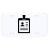 Personalized 3 X 6 Heavy Duty Acrylic / Plastic License Plate Thumbnail