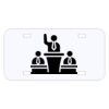 Personalized 3 X 6 Heavy Duty Acrylic / Plastic License Plate Thumbnail