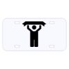 Personalized 3 X 6 Heavy Duty Acrylic / Plastic License Plate Thumbnail