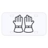Personalized 3 X 6 Heavy Duty Acrylic / Plastic License Plate Thumbnail