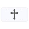 Personalized 3 X 6 Heavy Duty Acrylic / Plastic License Plate Thumbnail
