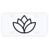 Personalized 3 X 6 Heavy Duty Acrylic / Plastic License Plate Thumbnail