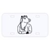 Personalized 3 X 6 Heavy Duty Acrylic / Plastic License Plate Thumbnail