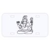 Personalized 3 X 6 Heavy Duty Acrylic / Plastic License Plate Thumbnail