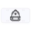 Personalized 3 X 6 Heavy Duty Acrylic / Plastic License Plate Thumbnail