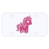 Personalized 3 X 6 Heavy Duty Acrylic / Plastic License Plate Thumbnail
