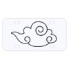 Personalized 3 X 6 Heavy Duty Acrylic / Plastic License Plate Thumbnail