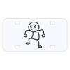 Personalized 3 X 6 Heavy Duty Acrylic / Plastic License Plate Thumbnail