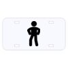 Personalized 3 X 6 Heavy Duty Acrylic / Plastic License Plate Thumbnail