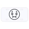 Personalized 3 X 6 Heavy Duty Acrylic / Plastic License Plate Thumbnail