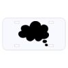 Personalized 3 X 6 Heavy Duty Acrylic / Plastic License Plate Thumbnail