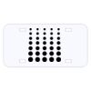 Personalized 3 X 6 Heavy Duty Acrylic / Plastic License Plate Thumbnail