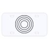 Personalized 3 X 6 Heavy Duty Acrylic / Plastic License Plate Thumbnail