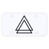 Personalized 3 X 6 Heavy Duty Acrylic / Plastic License Plate Thumbnail