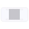 Personalized 3 X 6 Heavy Duty Acrylic / Plastic License Plate Thumbnail