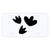 Personalized 3 X 6 Heavy Duty Acrylic / Plastic License Plate Thumbnail
